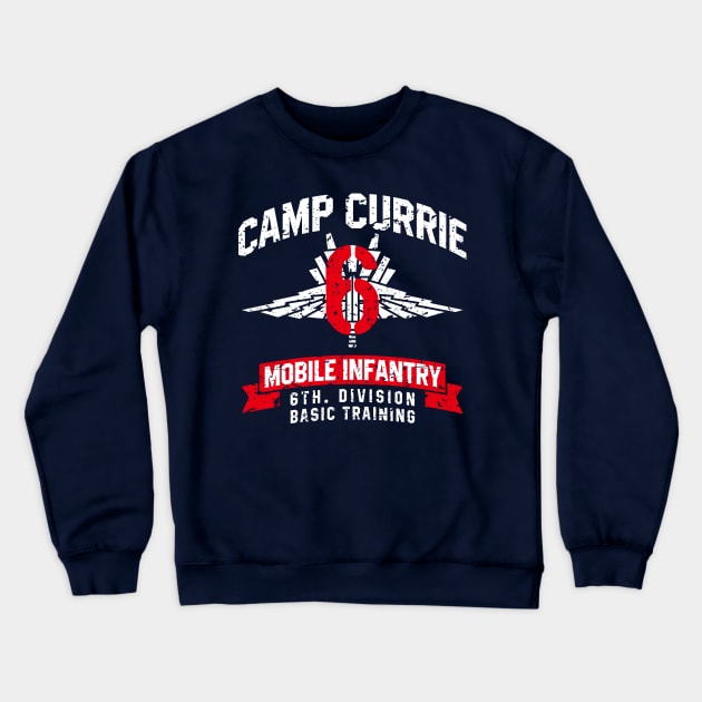 Camp Currie Basic Training Crewneck Sweatshirt by d4n13ldesigns